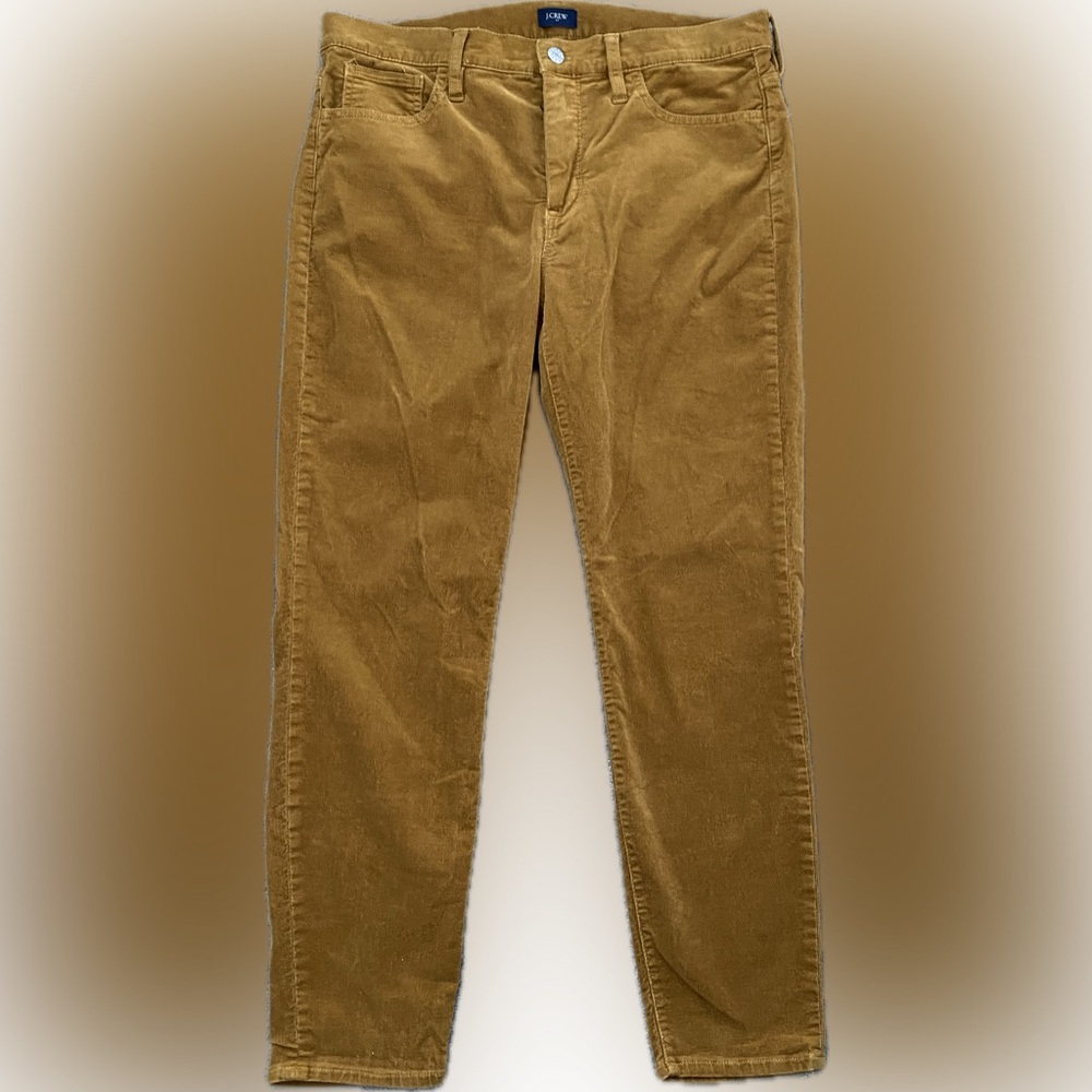 J. Crew High-Rise Slim Fit Corduroy Pants - Size 30/10